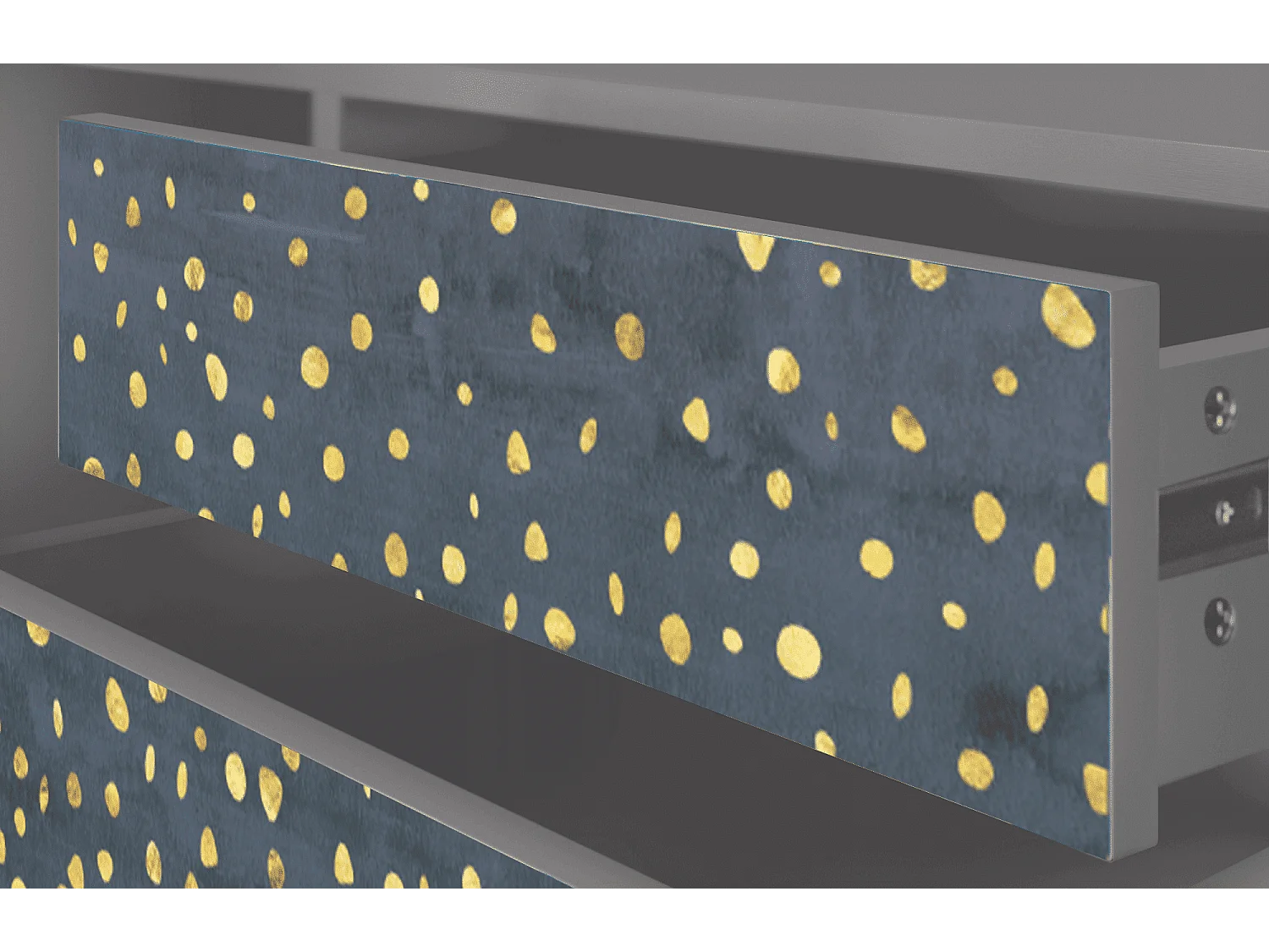 Mueble de TV - 170х59х48 cm - T4 - Foggy Lights, Gris