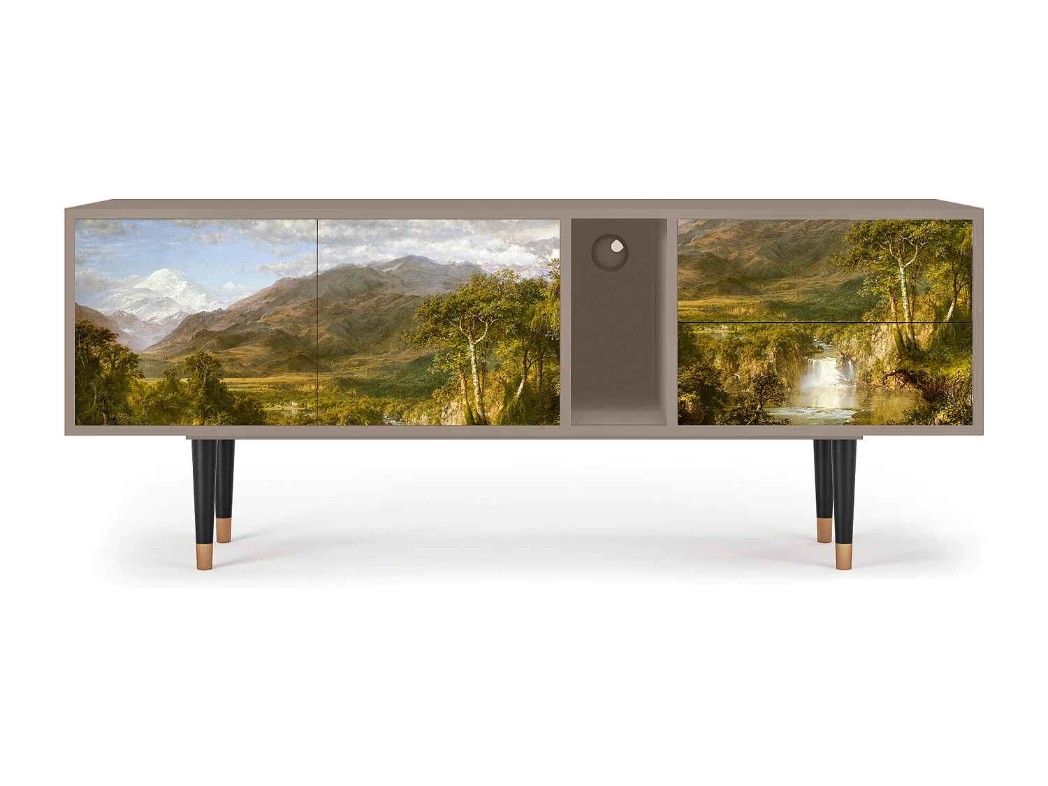 TV-meubel - 170х69х48 cm - T1 - The Heart of the Andes , Latte