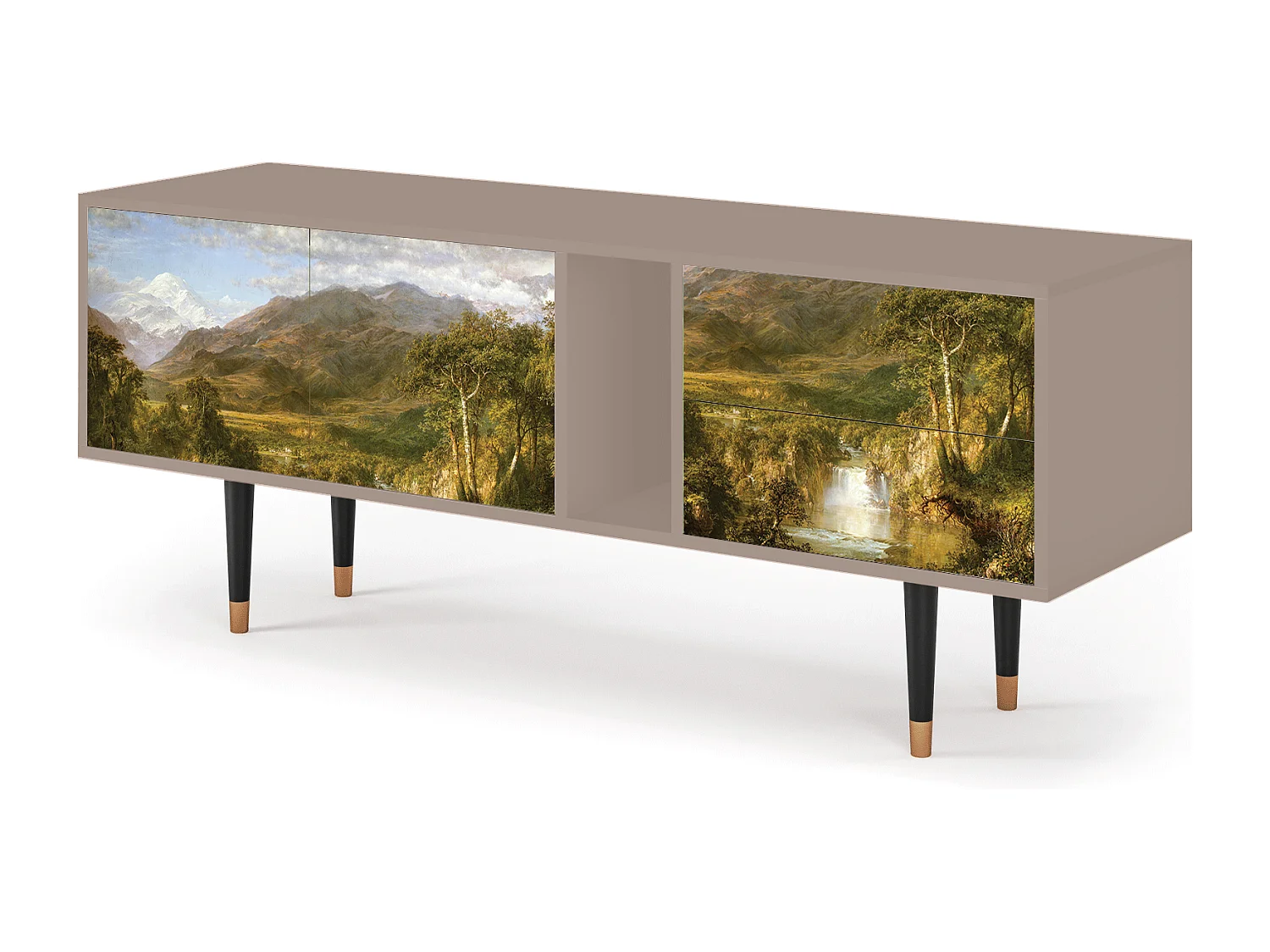 TV-meubel - 170х69х48 cm - T1 - The Heart of the Andes , Latte
