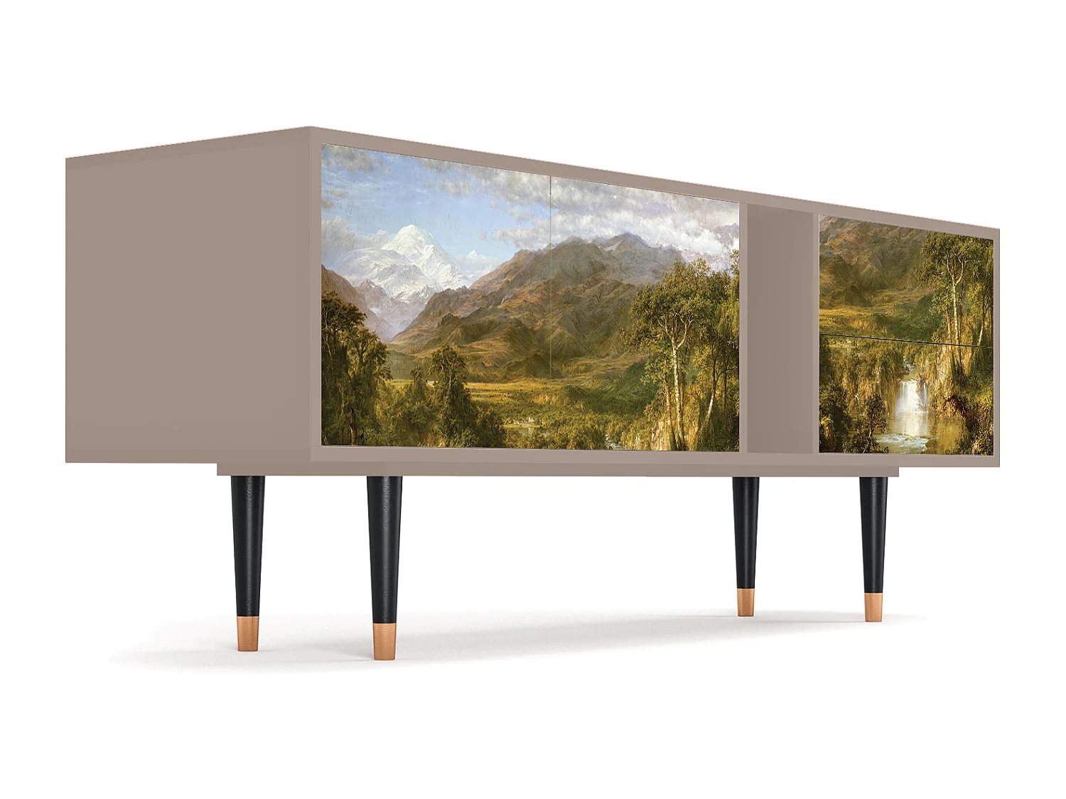 TV-meubel - 170х69х48 cm - T1 - The Heart of the Andes , Latte