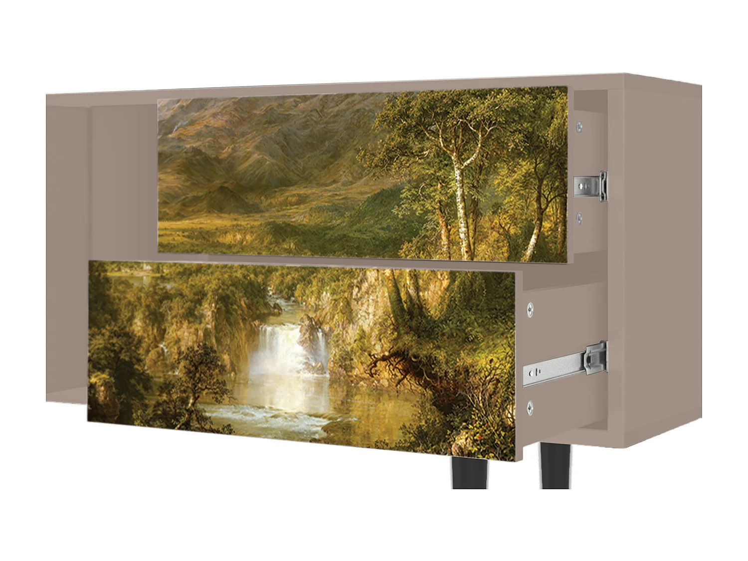 TV-meubel - 170х69х48 cm - T1 - The Heart of the Andes , Latte