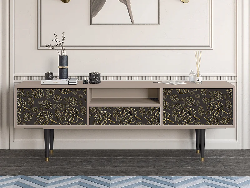 TV-Möbel - 170х59х41 cm - T6 - Fall Of The Leaves, Latte