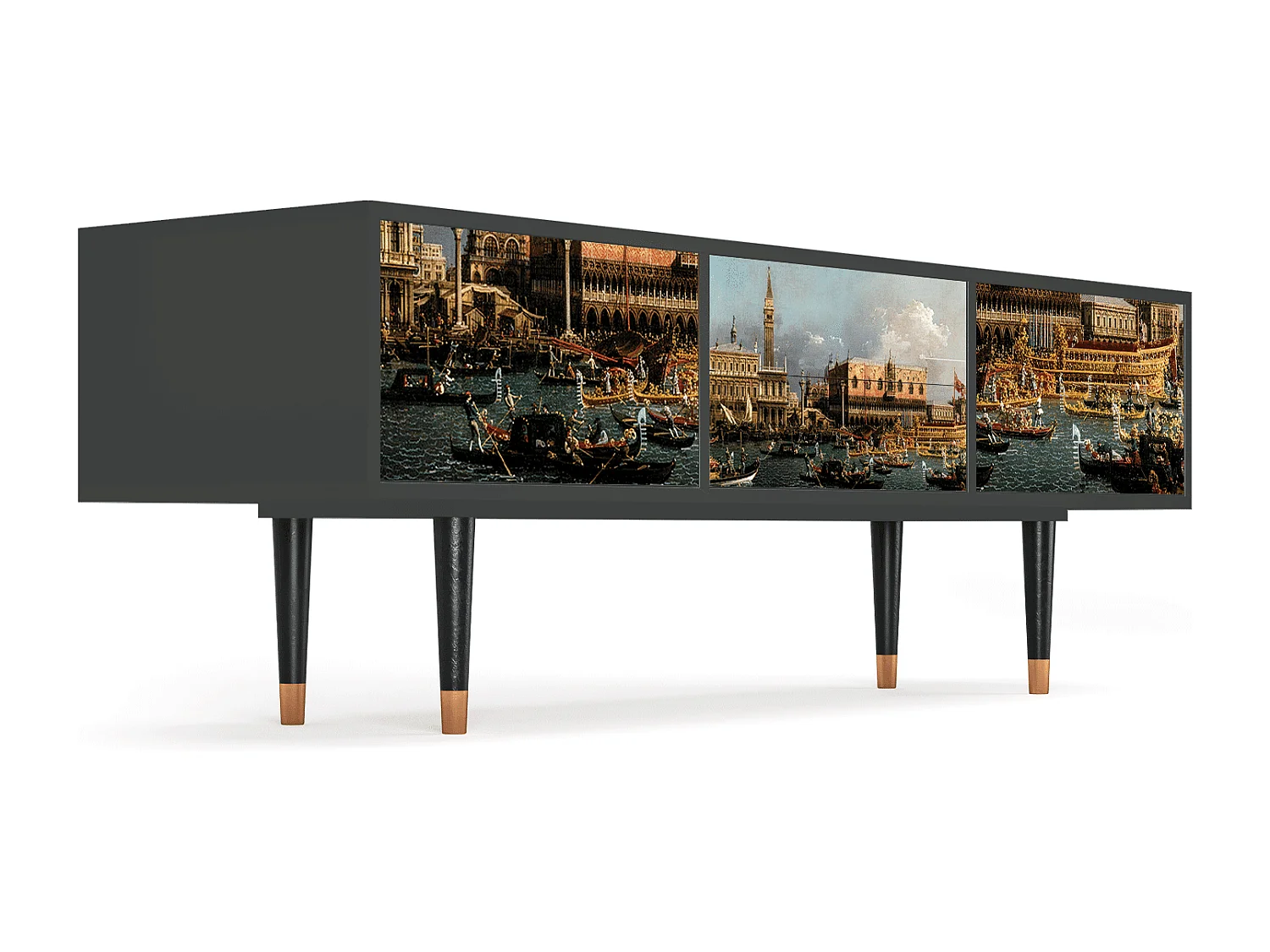 Meuble TV - 170х59х48 cm - T4 - The Bucintoro, Anthracite