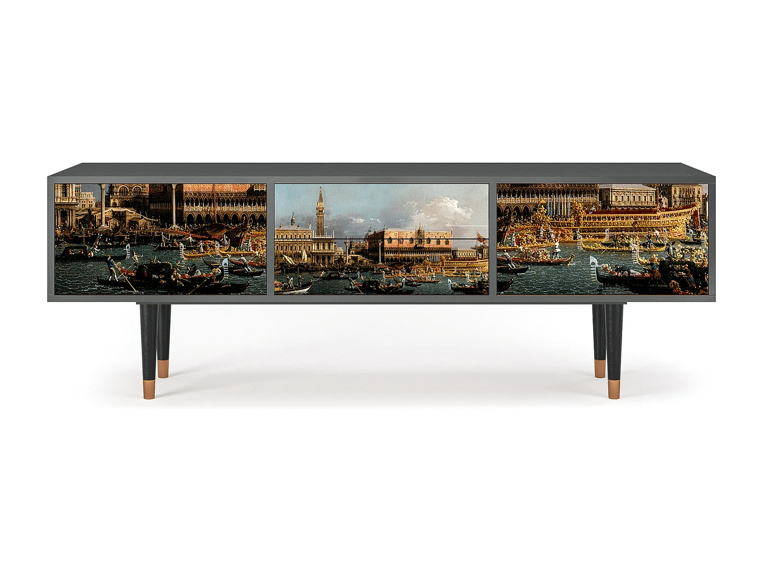 TV-Möbel - 170х59х48 cm - T4 - The Bucintoro, Anthrazit
