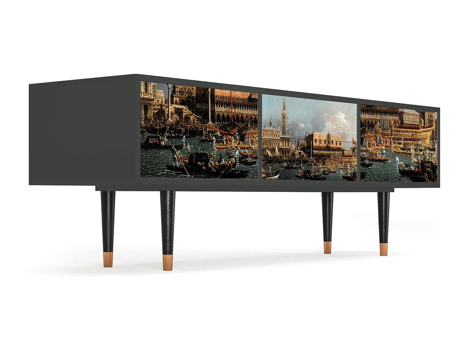 TV-Möbel - 170х59х48 cm - T4 - The Bucintoro, Anthrazit