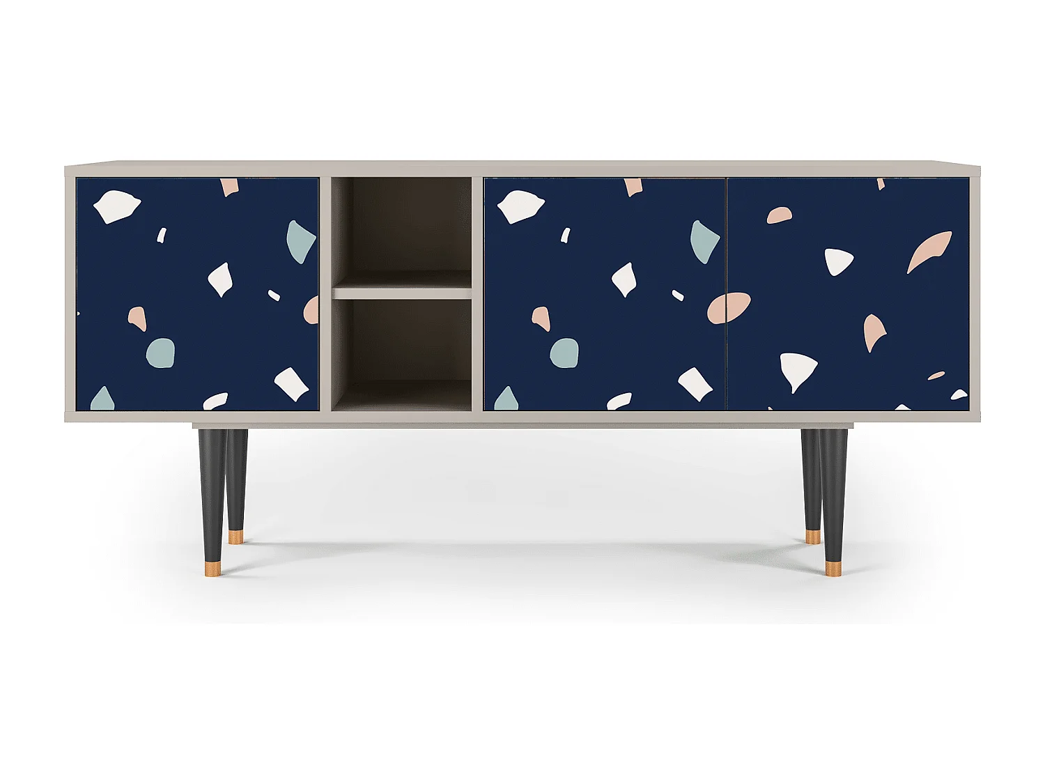 TV-Möbel - 150х69х41 cm - T5 - Space Satellites, Sand