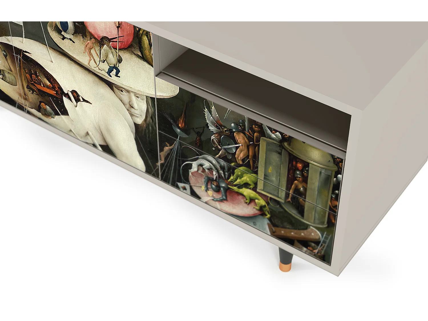 TV-Möbel - 125х56х41 cm - T7 - The Garden 2, Sand