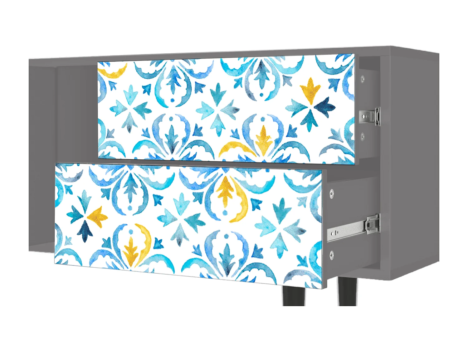 Meuble TV - 170х69х48 cm - T1 - Lisbon Flover, Gris