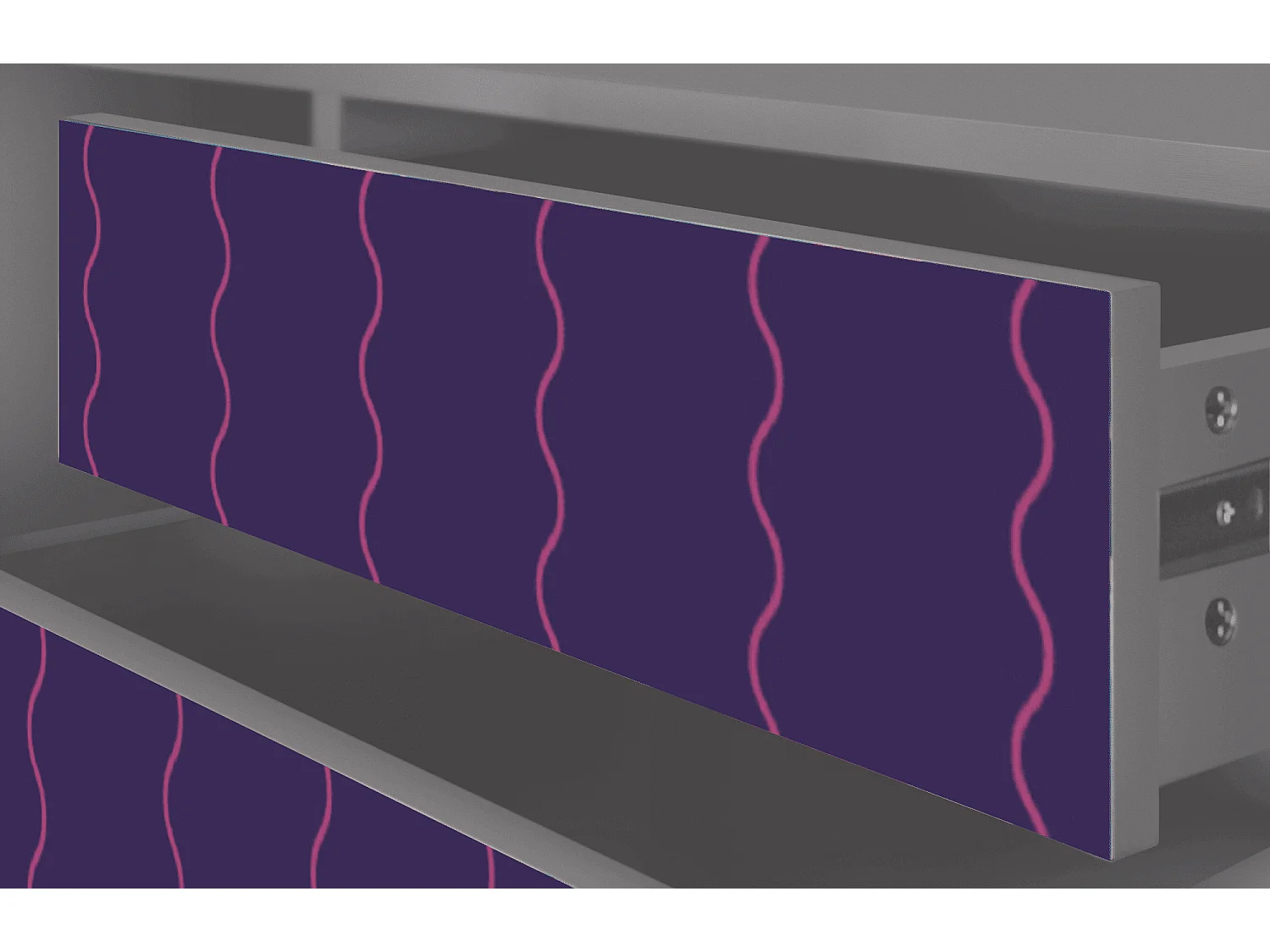 TV-meubel - 170х59х48 cm - T4 - Grape Maccaroni, Grijs