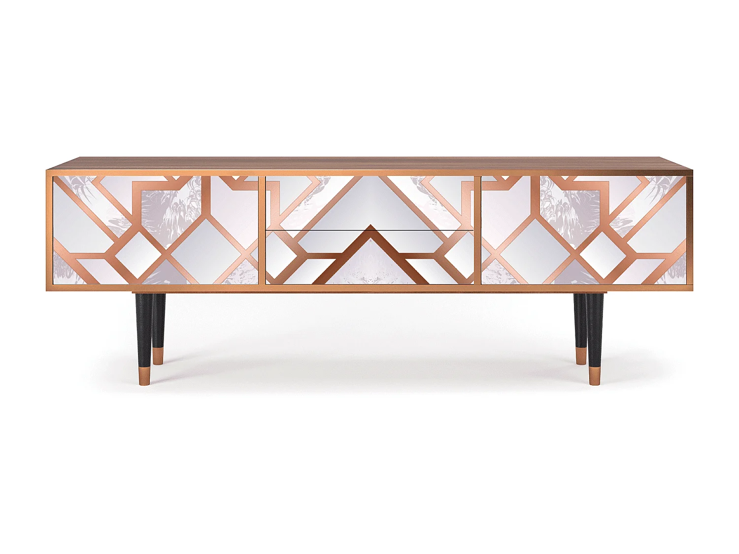 Meuble TV - 170х59х48 cm - T4 - Pastel Fairytale, Noyer