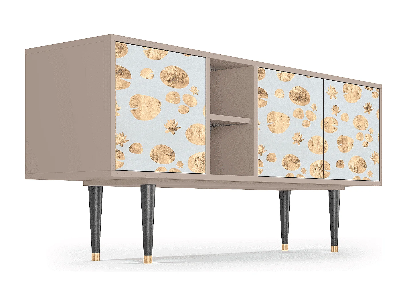 TV-meubel - 150х69х41 cm - T5 - Blue Giraffe, Latte