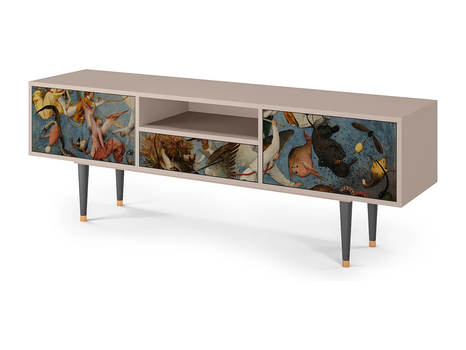 TV-Möbel - 170х59х41 cm - T6 - The Fall, Latte