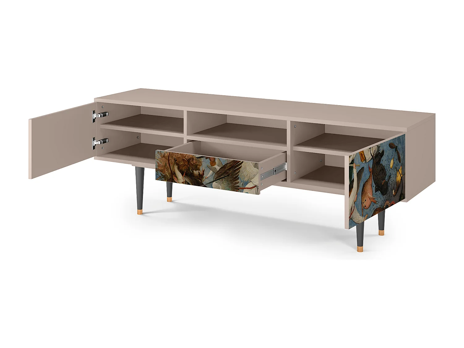 TV-Möbel - 170х59х41 cm - T6 - The Fall, Latte