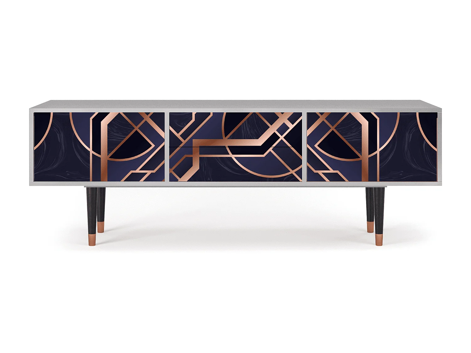 Mobile TV - 170х59х48 cm - T4 - Purple Temple, Grigio