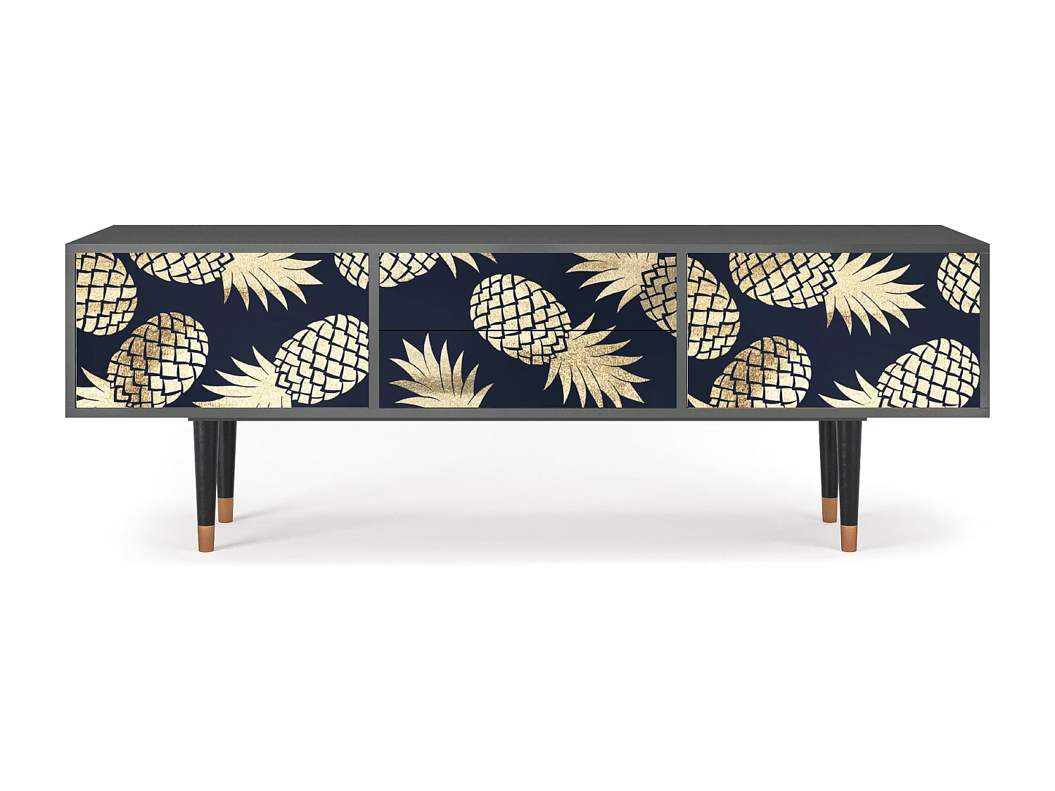 Meuble TV - 170х59х48 cm - T4 - Sunny Pineaple, Anthracite