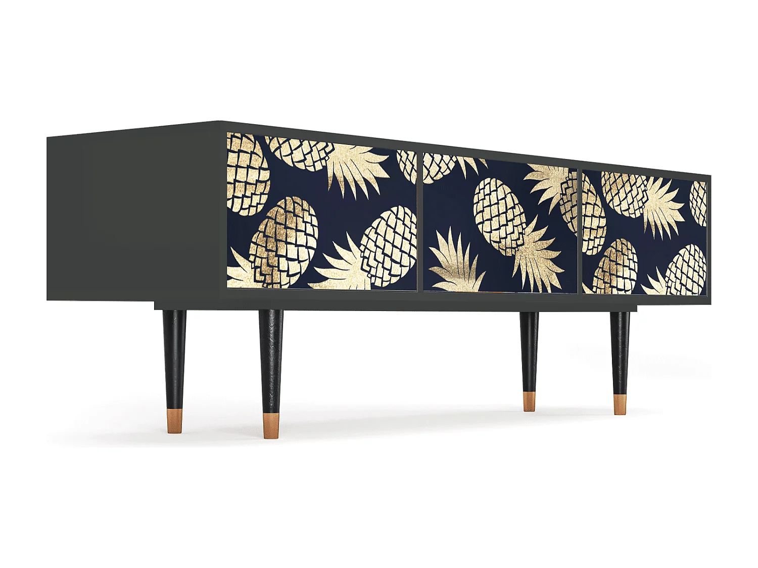 Meuble TV - 170х59х48 cm - T4 - Sunny Pineaple, Anthracite