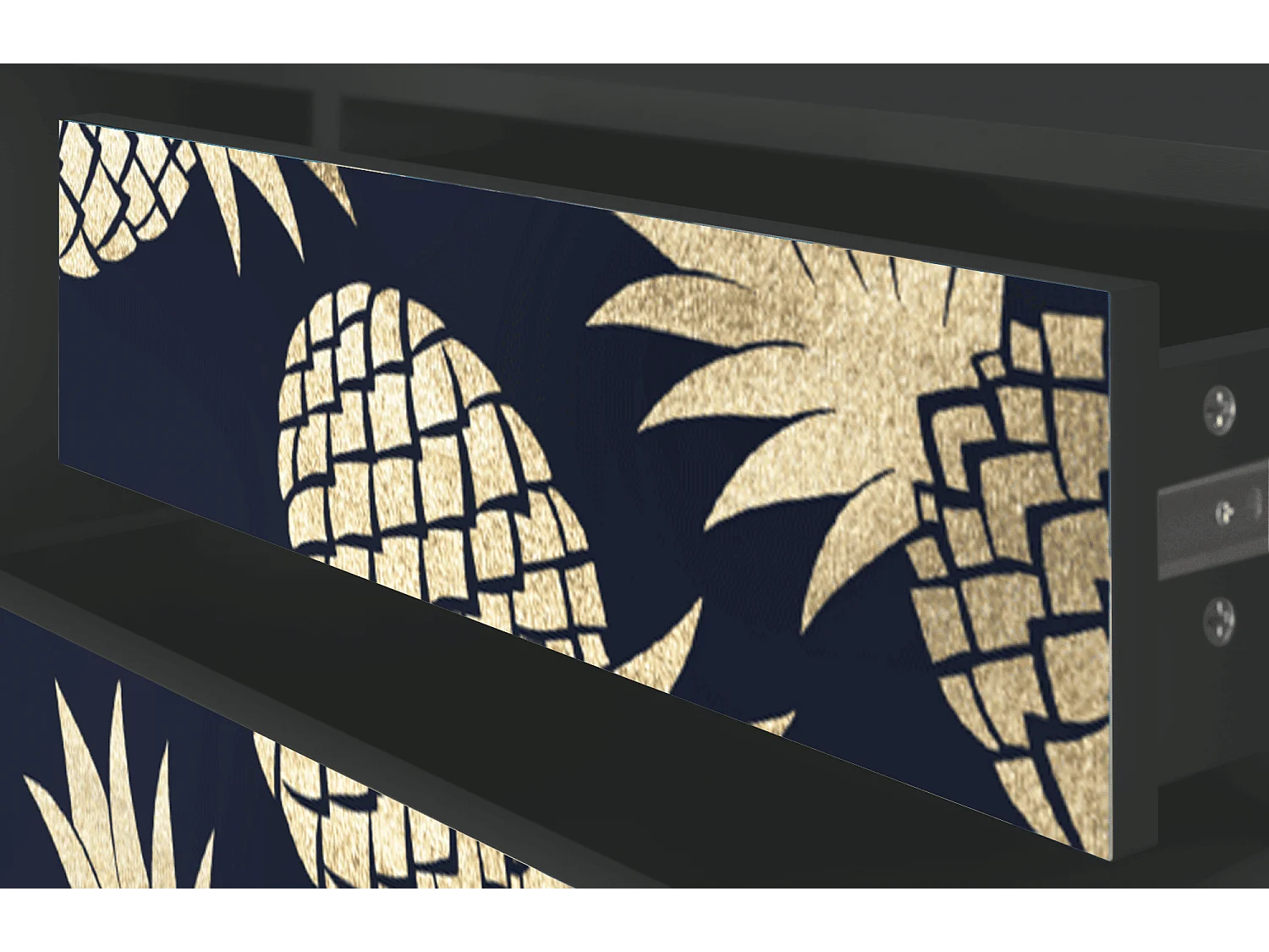 TV-meubel - 170х59х48 cm - T4 - Sunny Pineaple, Antraciet