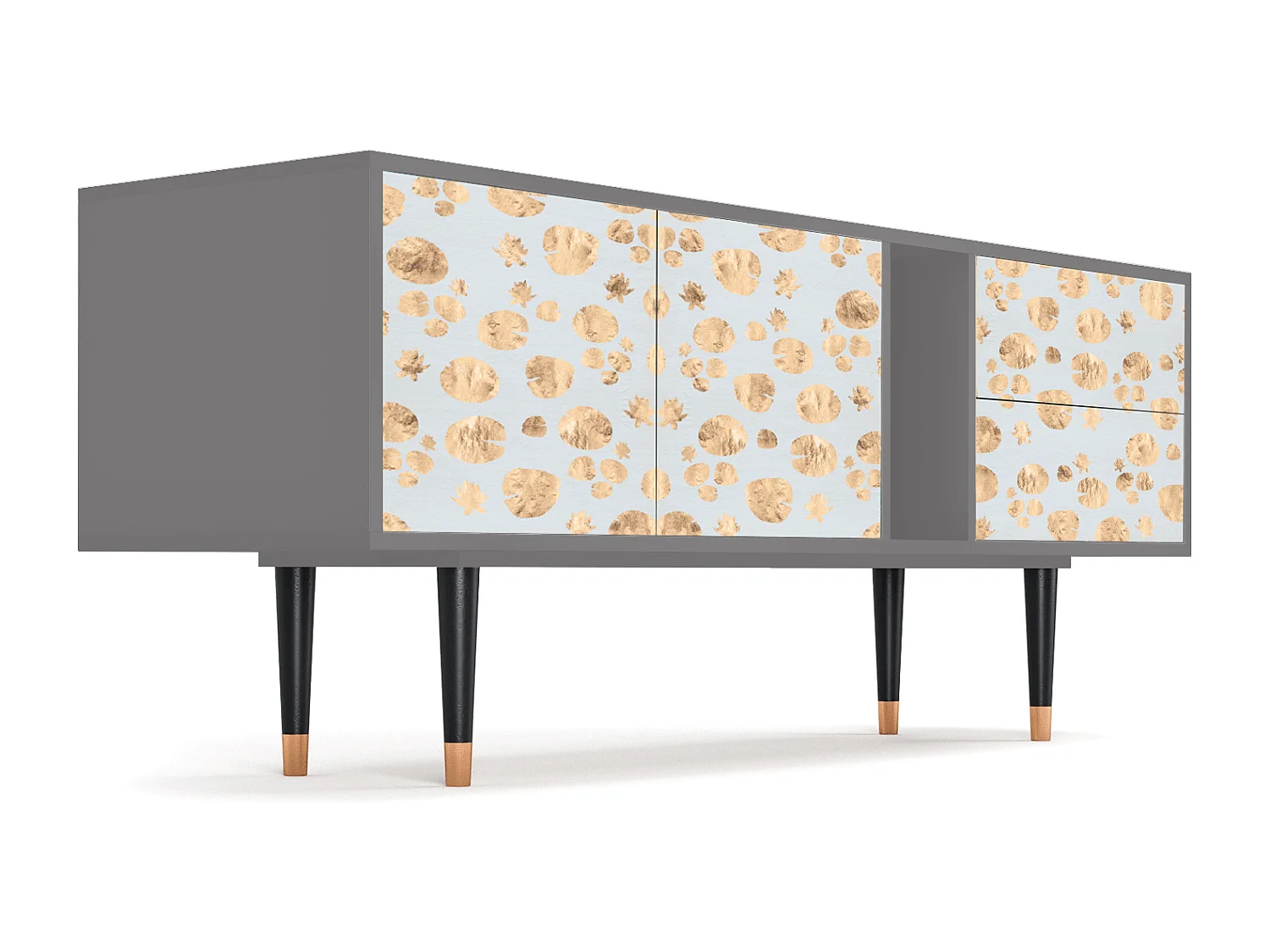 TV-Möbel - 170х69х48 cm - T1 - Blue Giraffe, Grau