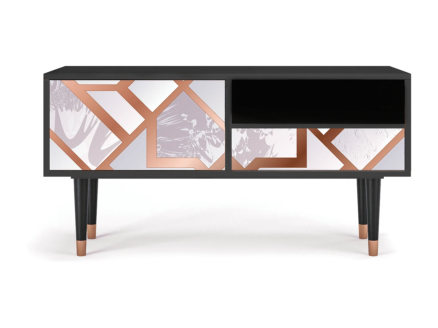 Meuble TV - 115х59х48 cm - T3 - Pastel Fairytale, Anthracite