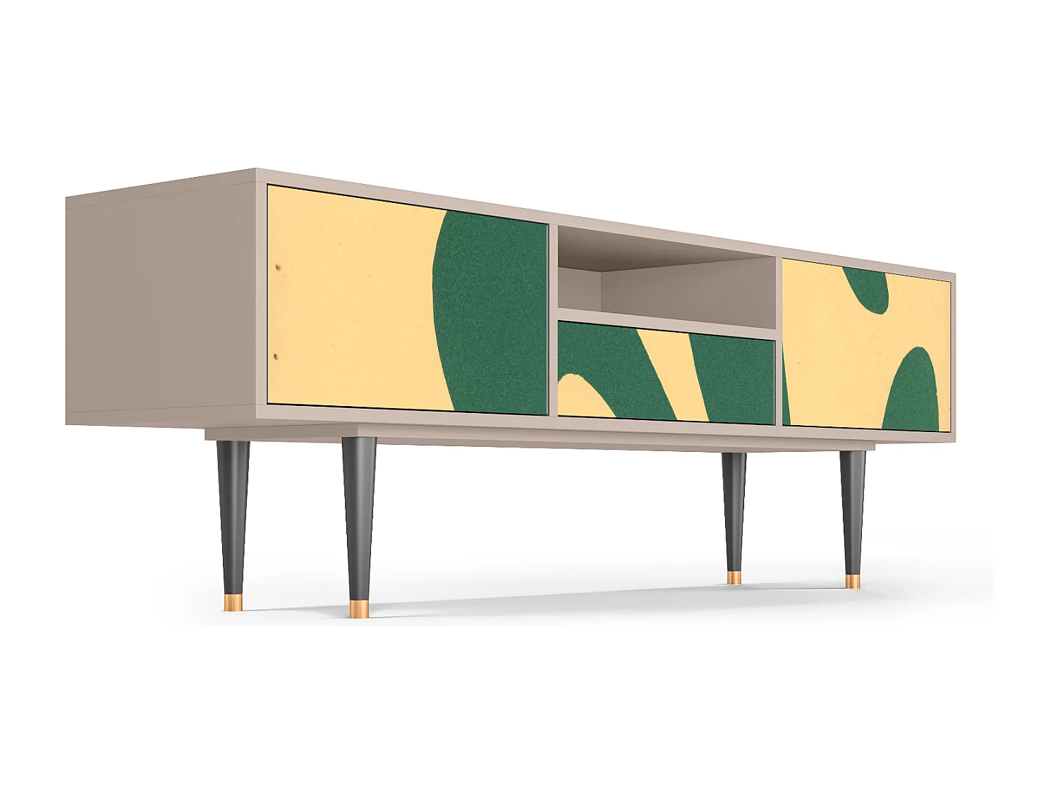 Mueble de TV - 170х59х41 cm - T6 - Constellations by Arp, Latte