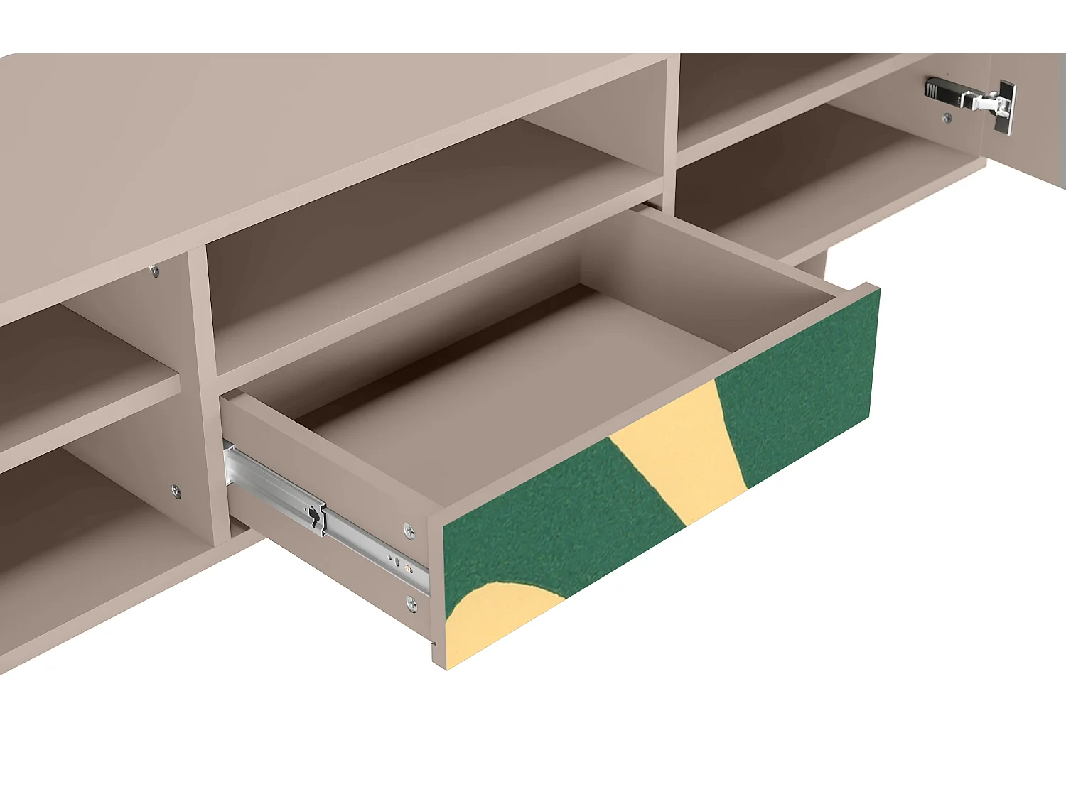 Mueble de TV - 170х59х41 cm - T6 - Constellations by Arp, Latte