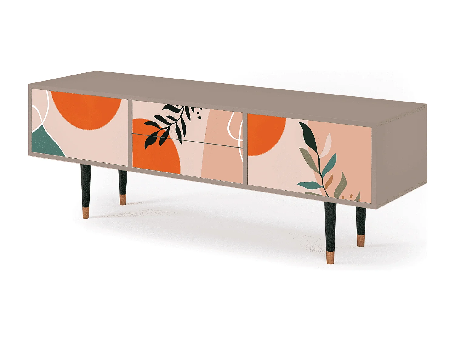 Meuble TV - 170х59х48 cm - T4 - Artwork, Latte