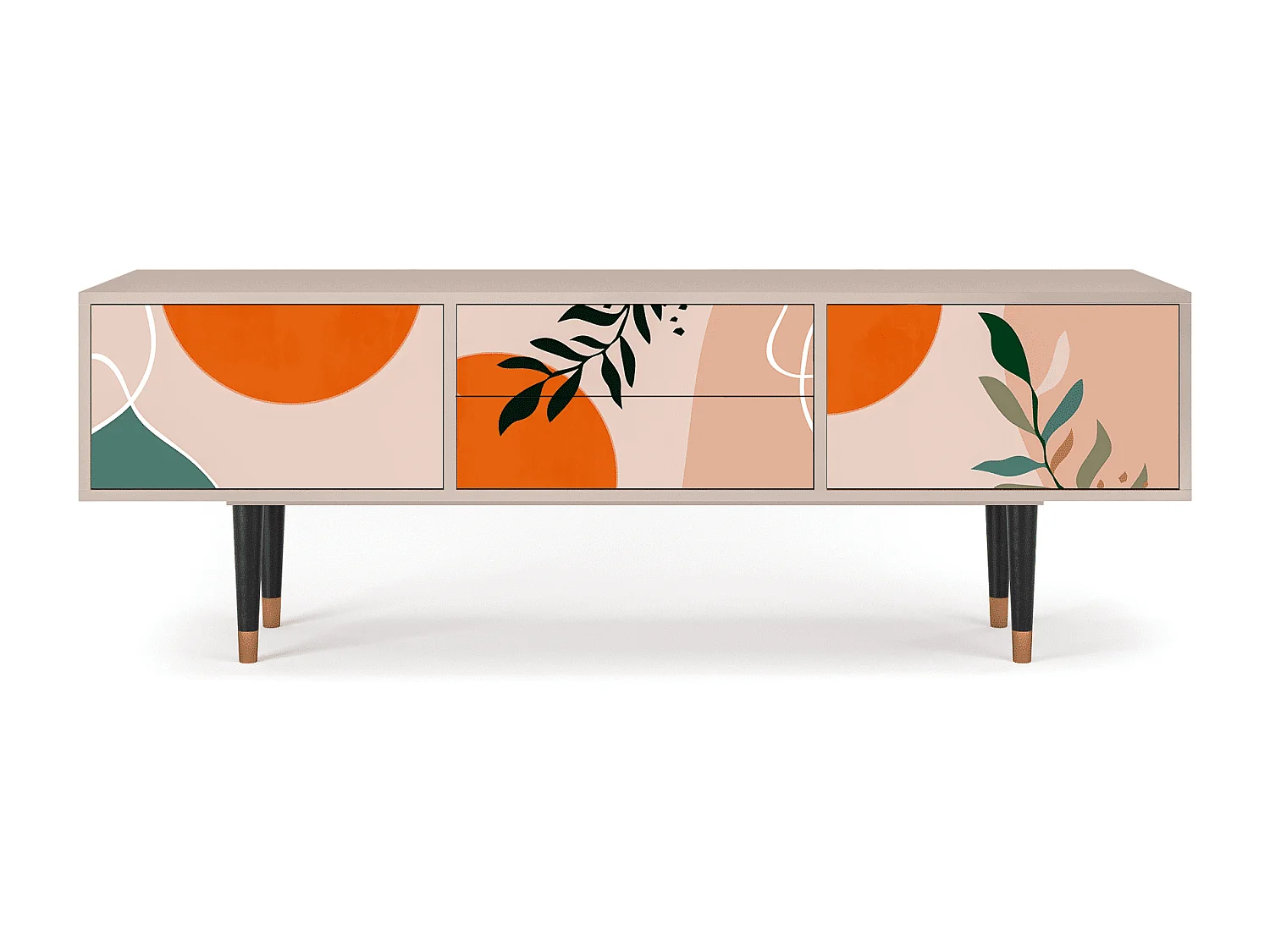 TV-Möbel - 170х59х48 cm - T4 - Artwork, Latte