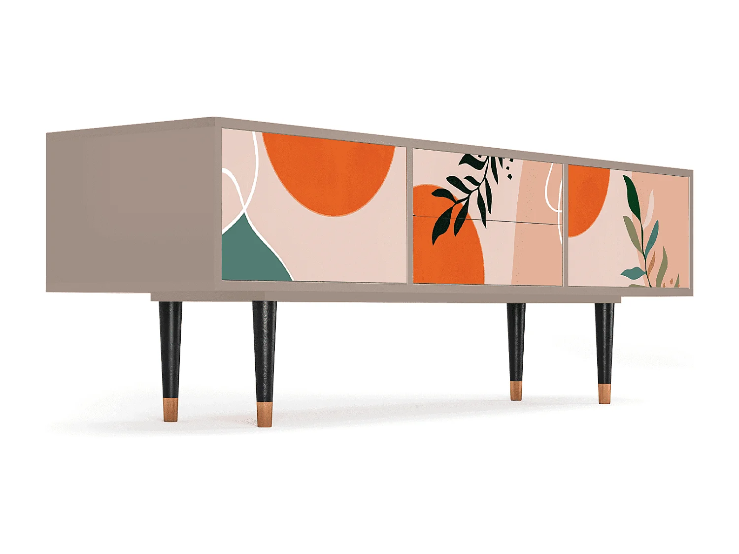 TV-Möbel - 170х59х48 cm - T4 - Artwork, Latte