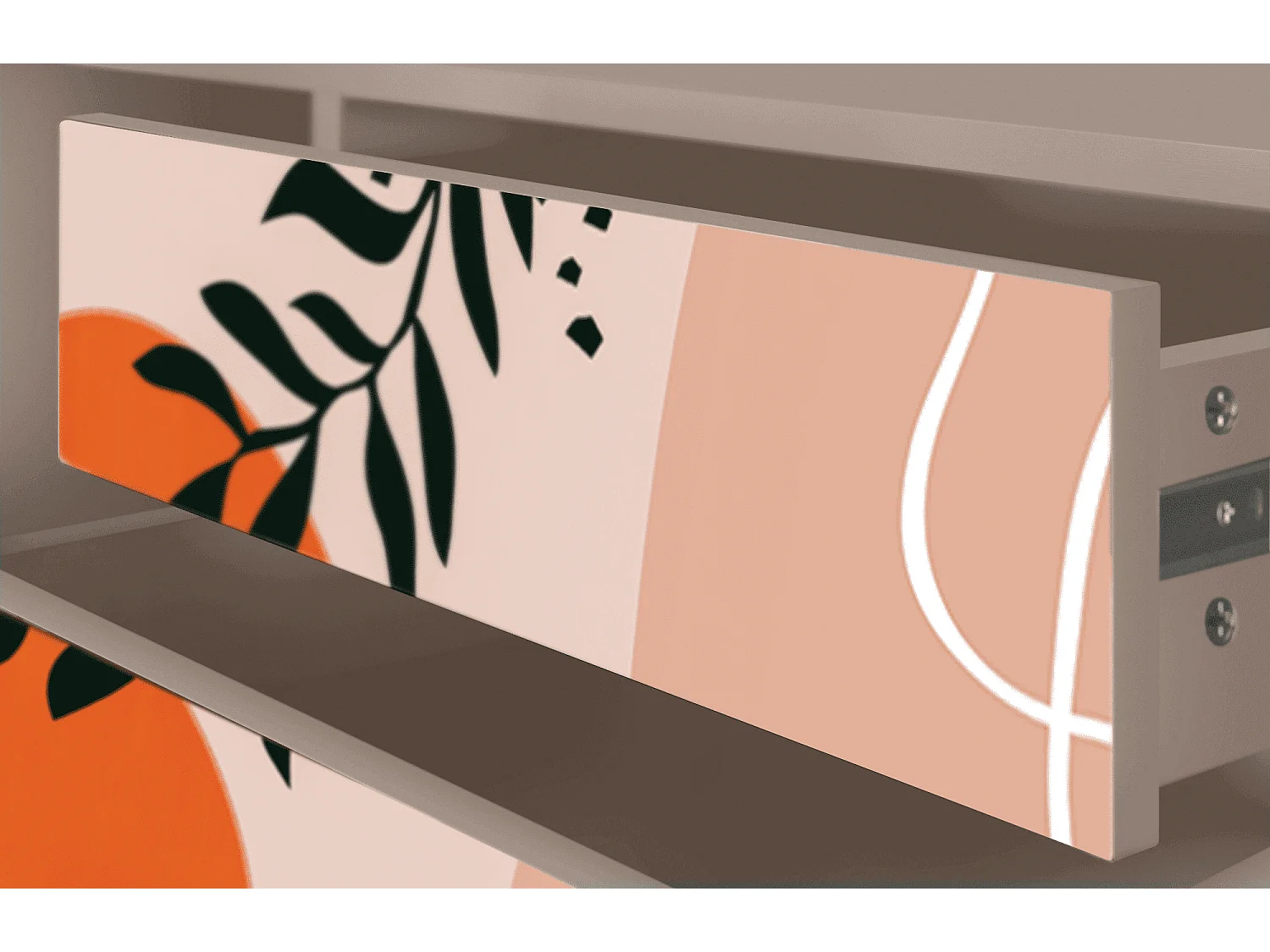 TV-Möbel - 170х59х48 cm - T4 - Artwork, Latte