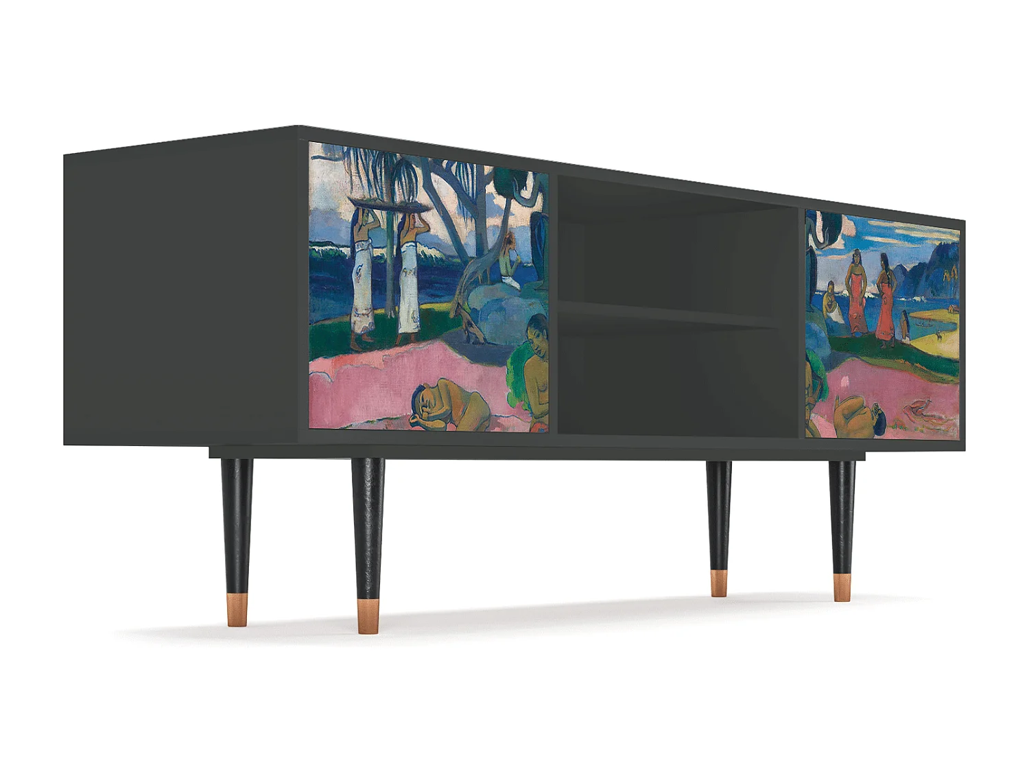 TV-meubel - 170х69х48 cm - T2 - Day of the God, Antraciet