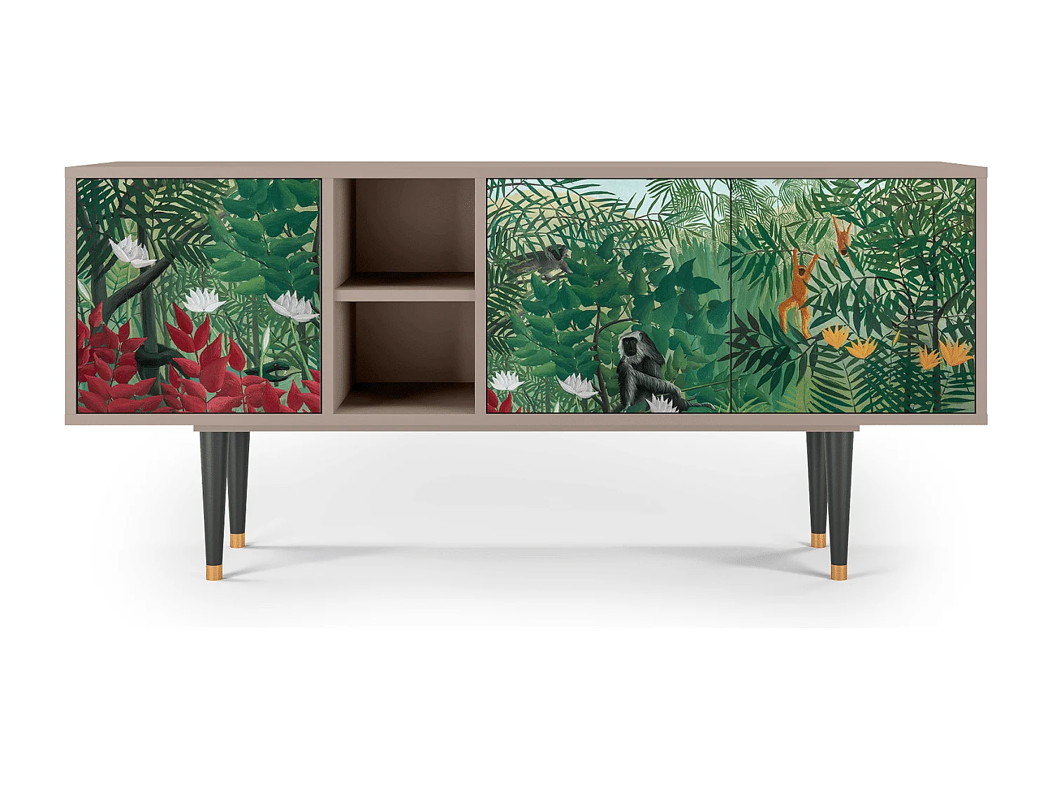 Meuble TV - 150х69х41 cm - T5 - The Repast of the Lion, Latte