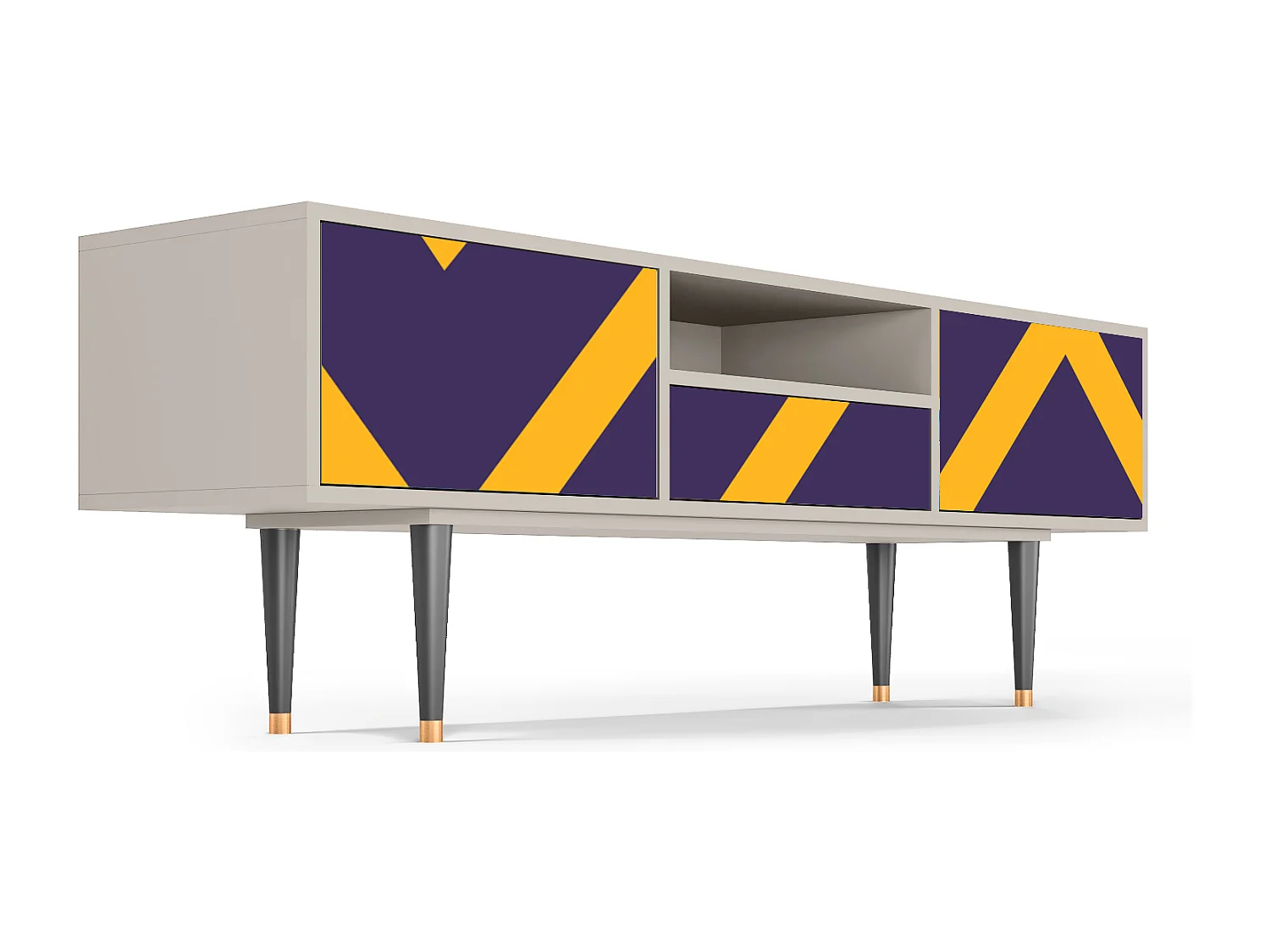 Mobile TV - 170х59х41 cm - T6 - The Brightest Way, Sabbia