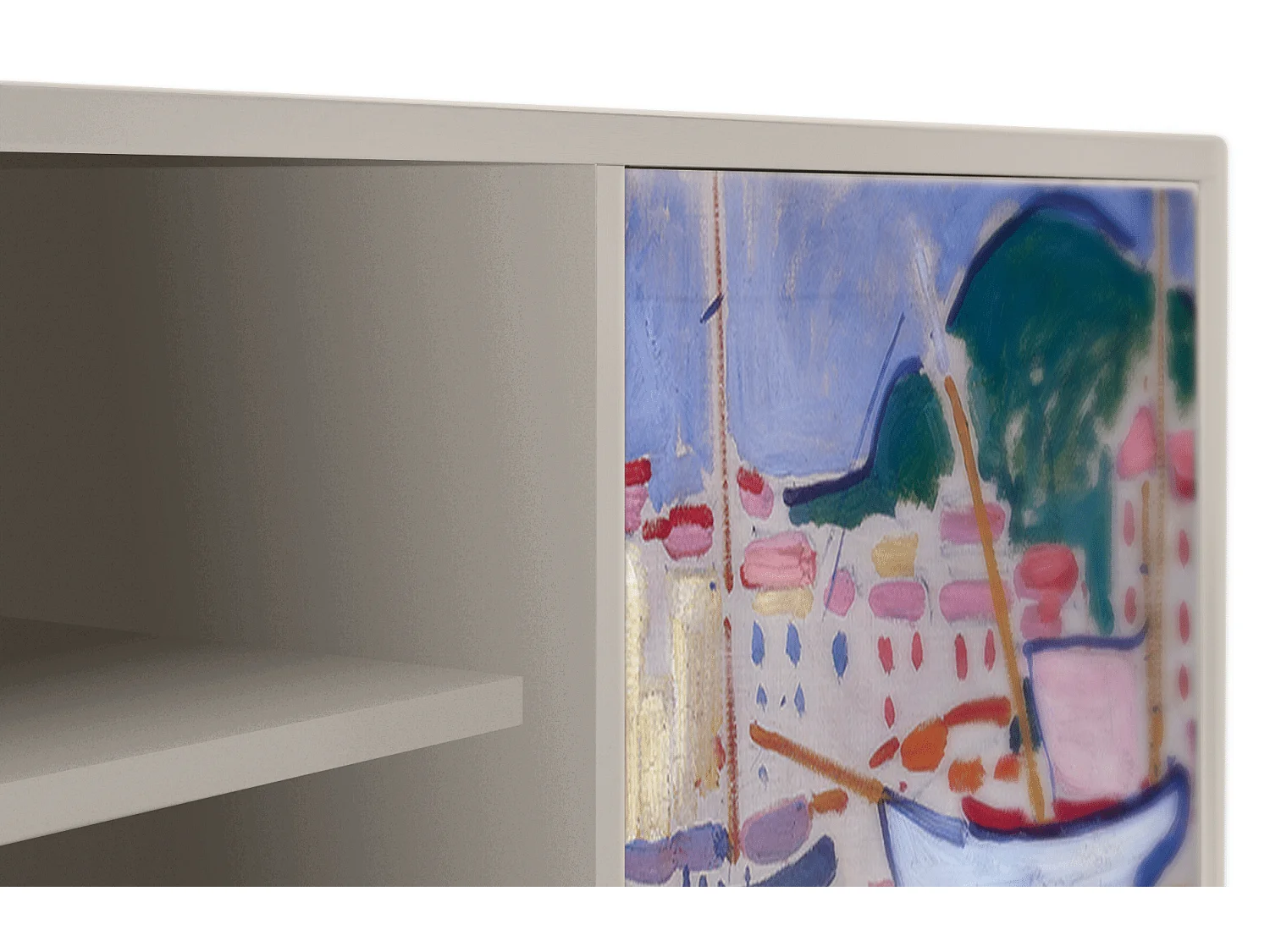 Mueble de TV - 170х69х48 cm - T2 - The Port of Collioure , Arena