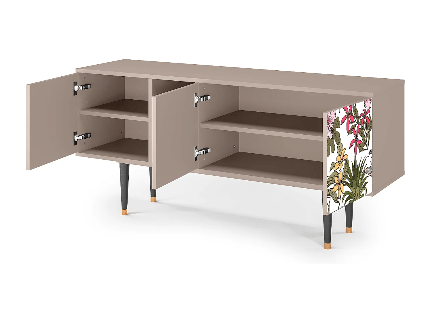 TV-Möbel - 150х69х41 cm - T5 - Estival Fruit, Latte