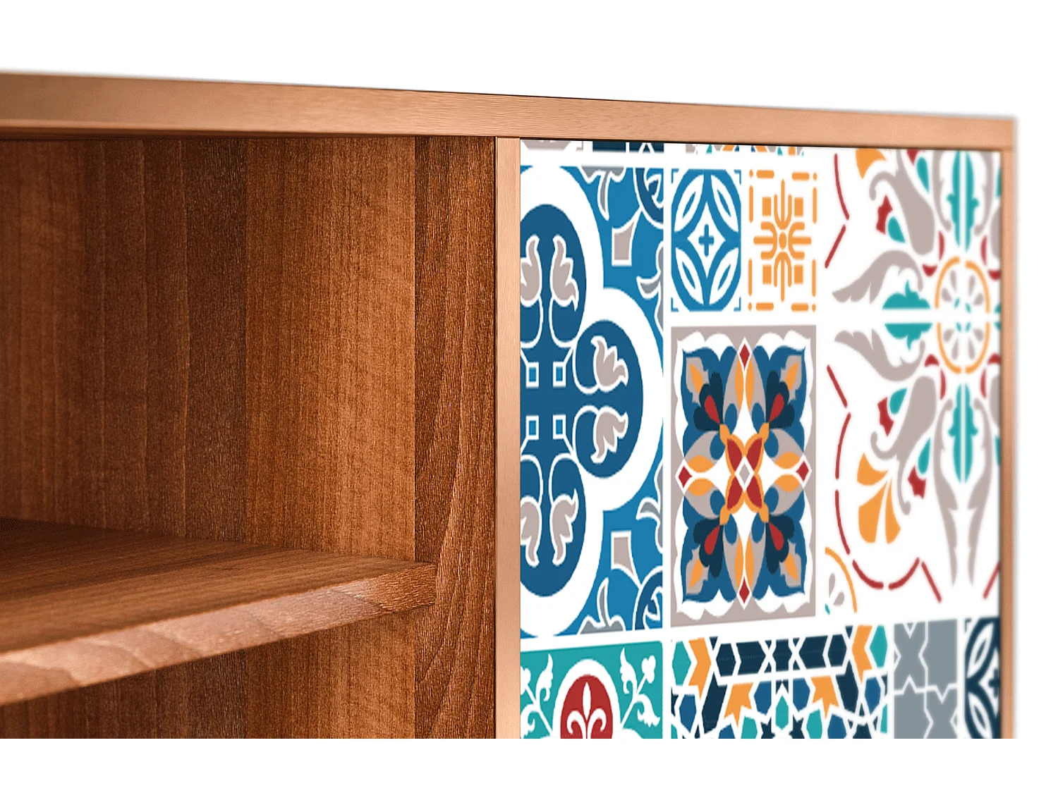 Meuble TV - 170х69х48 cm - T2 - Moroccan Market, Noyer