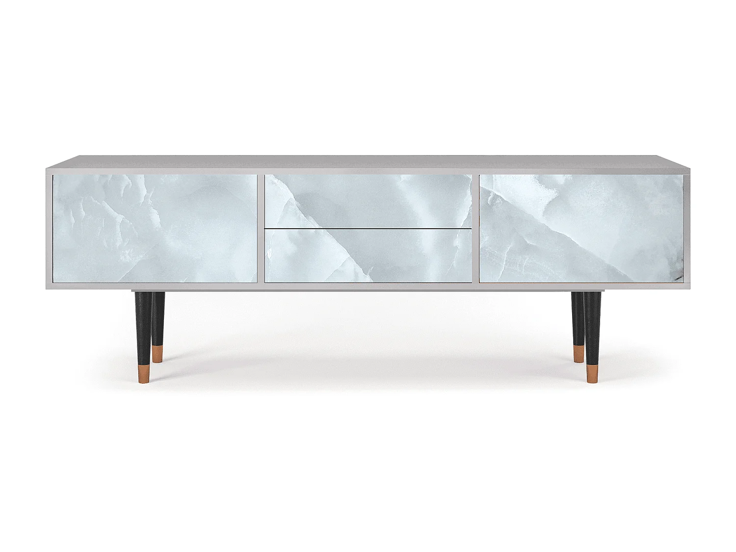 Meuble TV - 170х59х48 cm - T4 - The Onyx, Gris