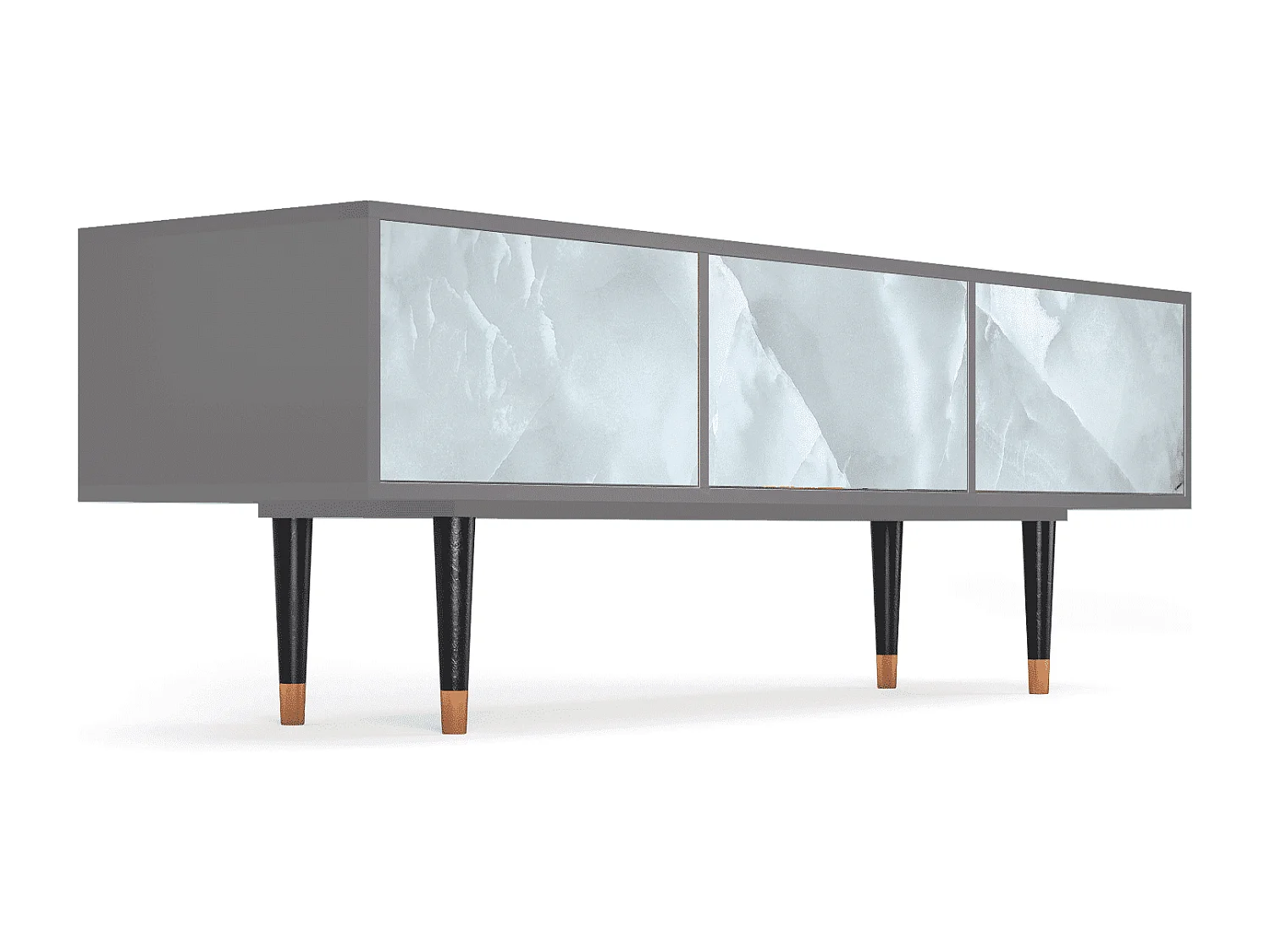 Meuble TV - 170х59х48 cm - T4 - The Onyx, Gris