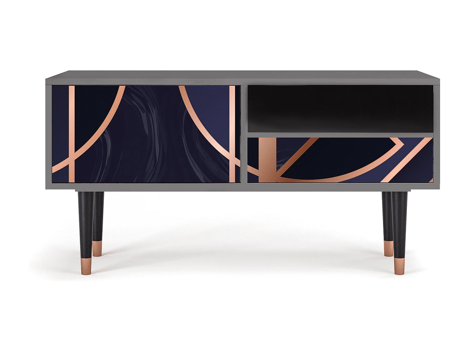 Mueble de TV - 115х59х48 cm - T3 - Purple Temple, Arena