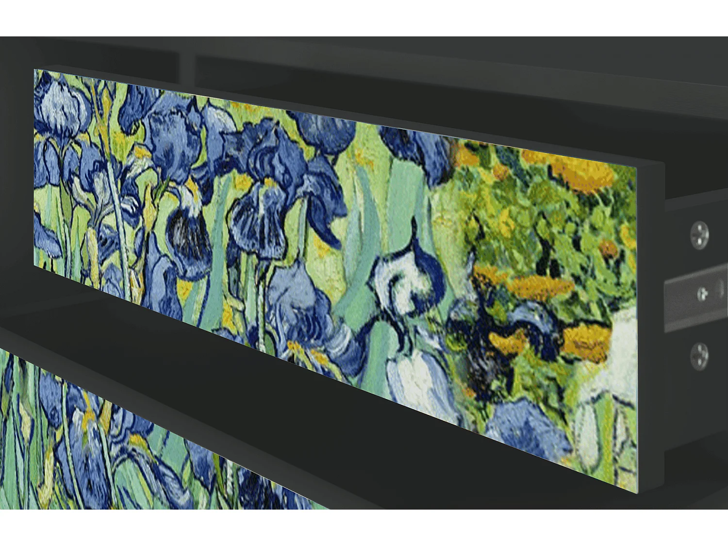 Meuble TV - 170х59х48 cm - T4 - Irises , Anthracite