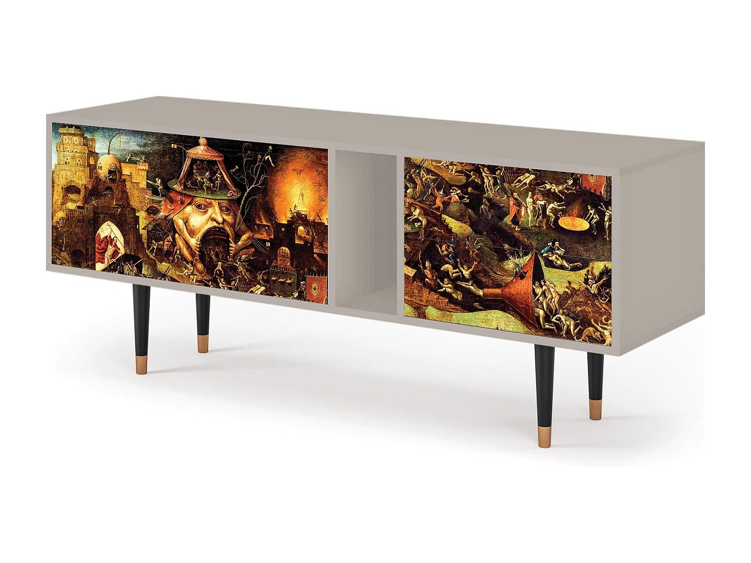 Meuble TV - 170х69х48 cm - T1 - Christ in Limbo, Sable