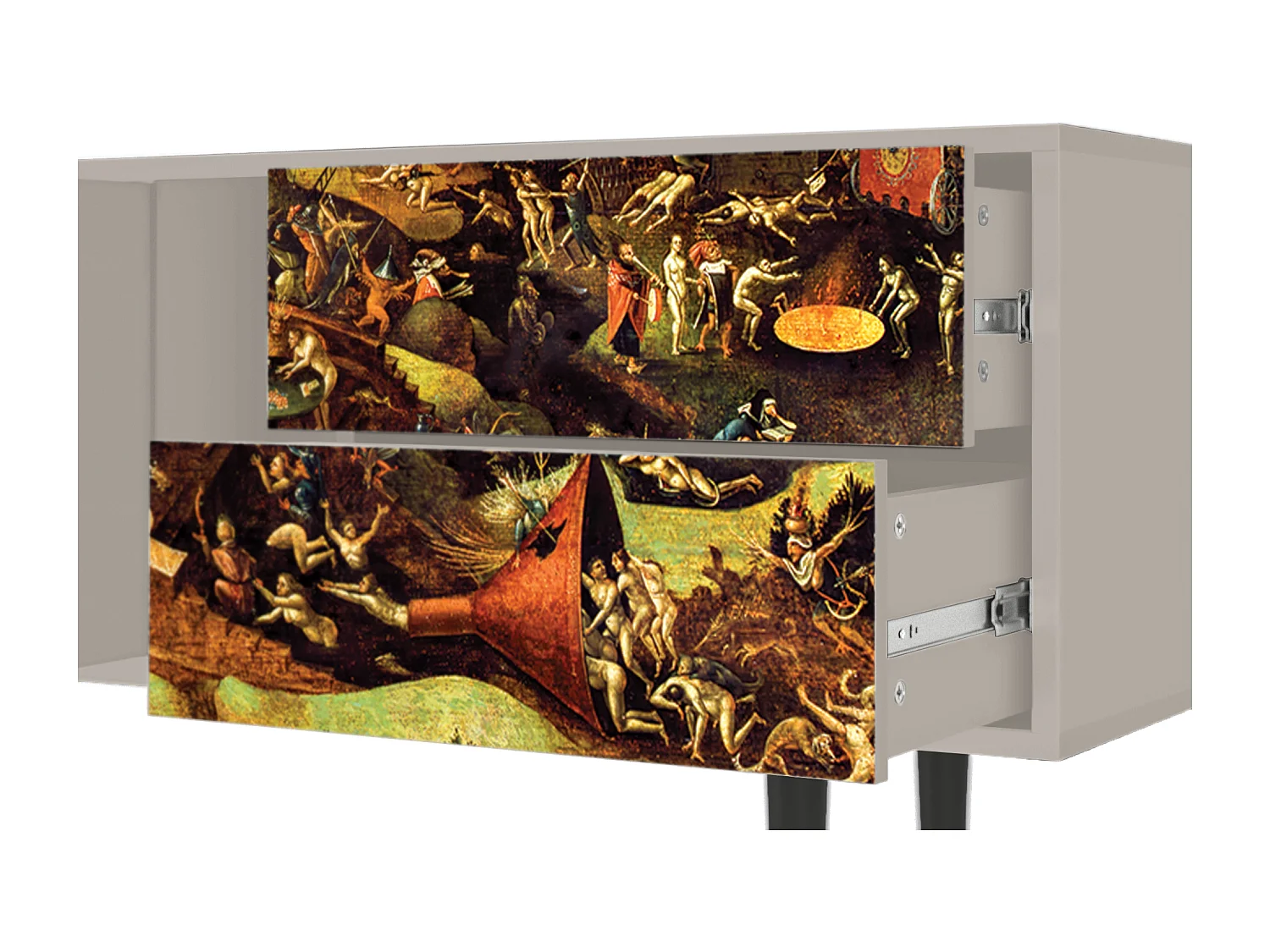 Meuble TV - 170х69х48 cm - T1 - Christ in Limbo, Sable