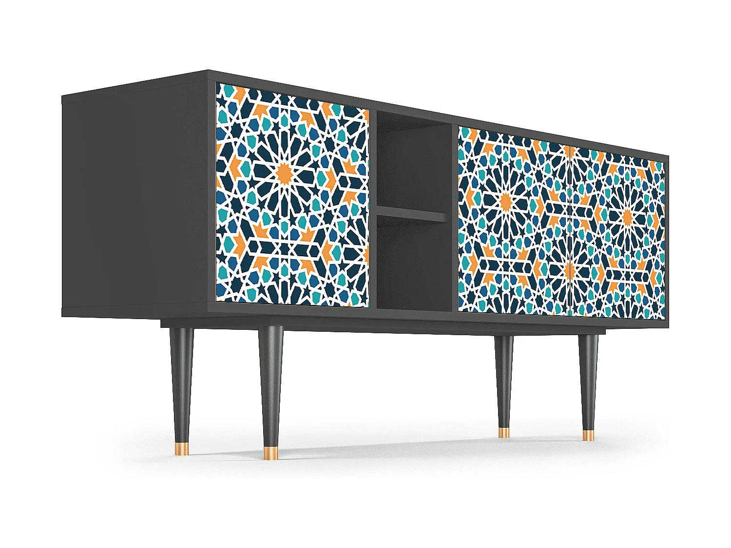 TV-Möbel - 150х69х41 cm - T5 - Kaleidoscope, Anthrazit