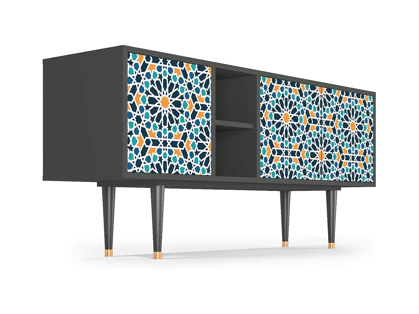 TV-Möbel - 150х69х41 cm - T5 - Kaleidoscope, Anthrazit