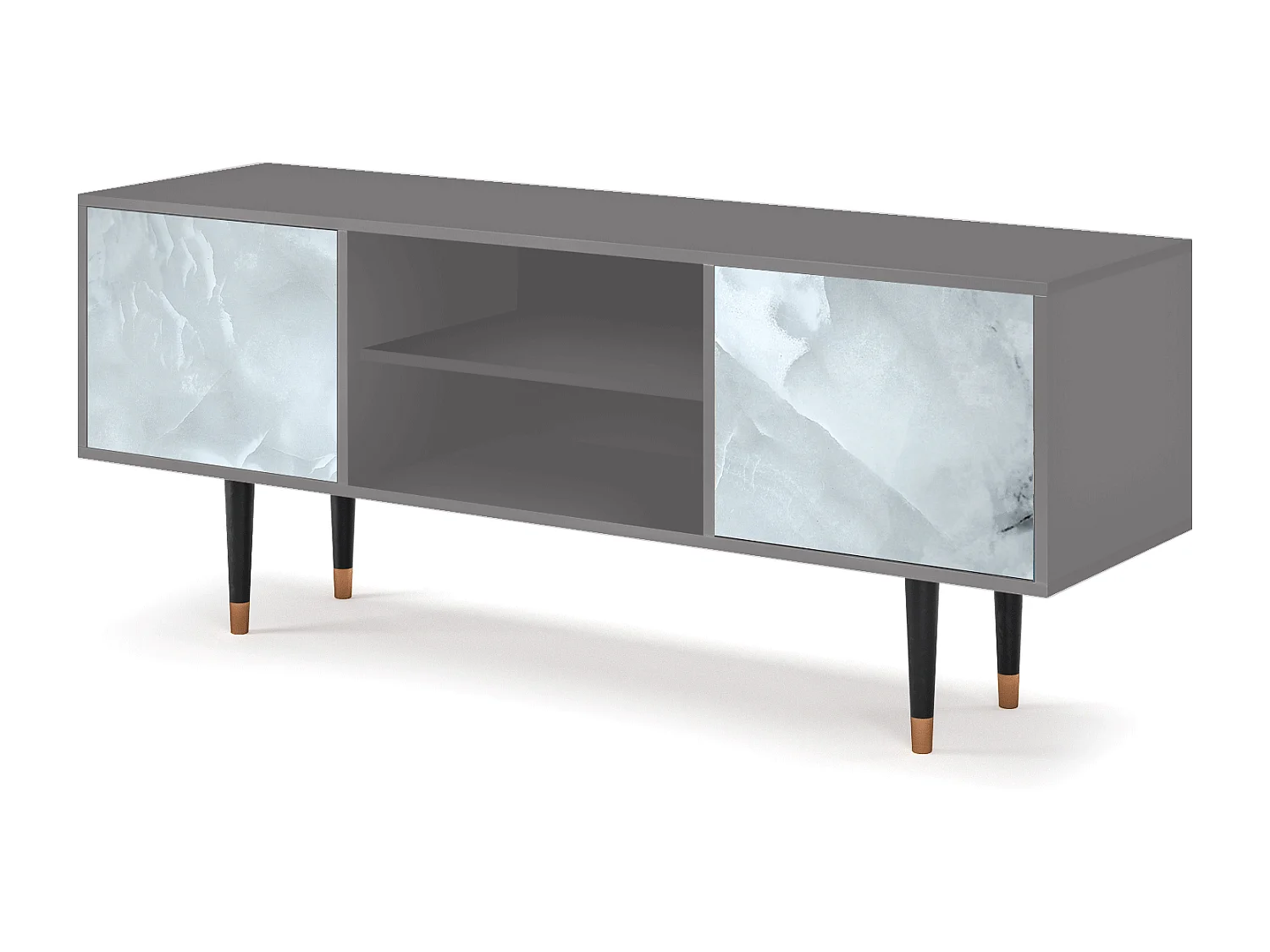 Mueble de TV - 170х69х48 cm - T2 - The Onyx, Gris