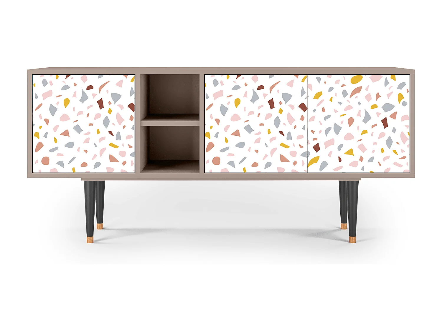 Mobile TV - 150х69х41 cm - T5 - Marmelade Cheese, Latte