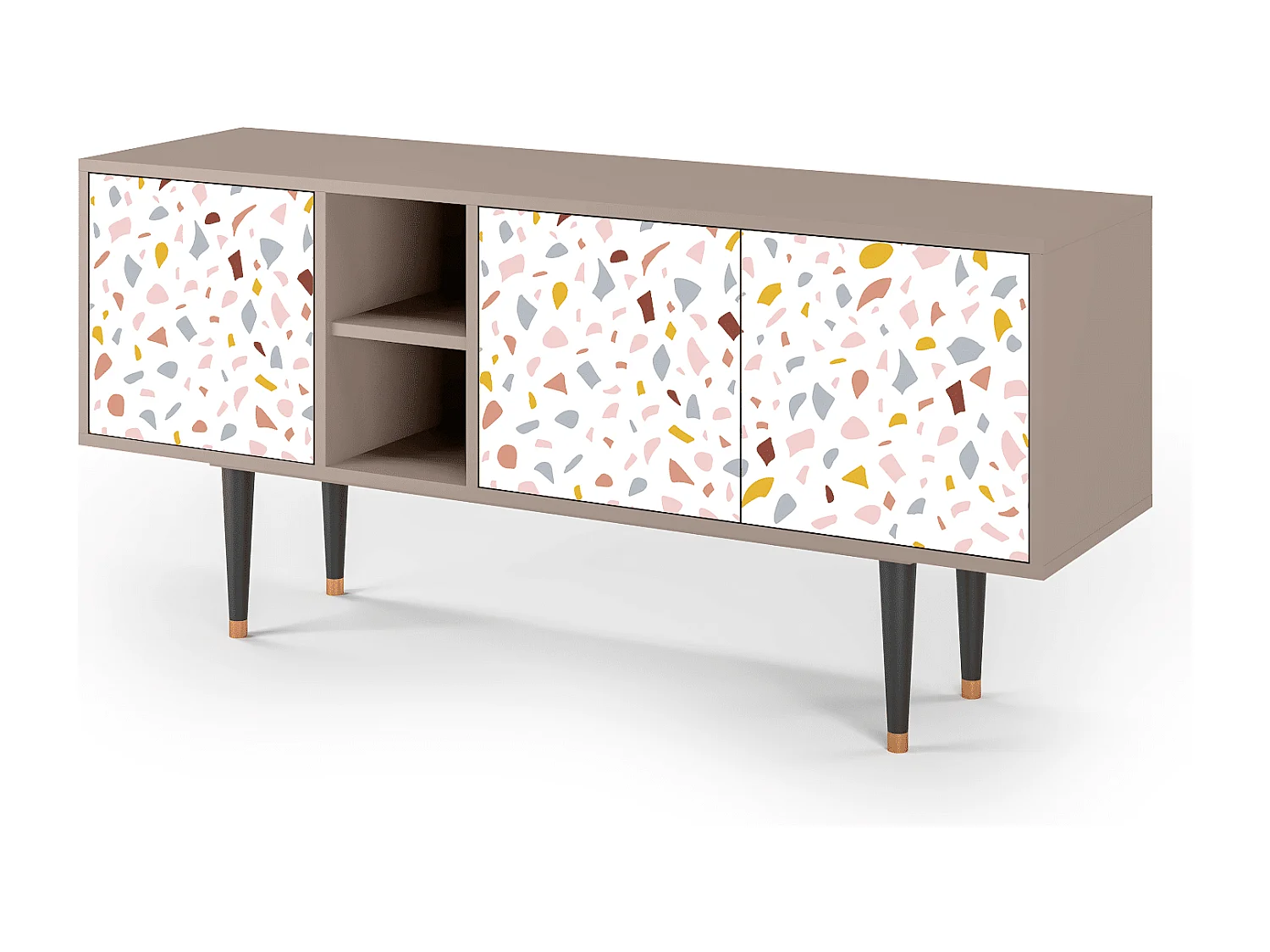 Mobile TV - 150х69х41 cm - T5 - Marmelade Cheese, Latte