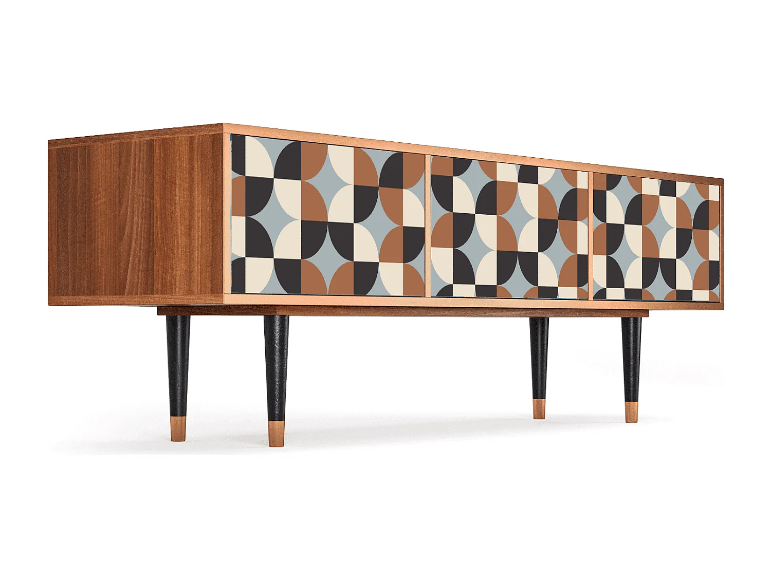 Mueble de TV - 170х59х48 cm - T4 - Brown Sensation, Nogal