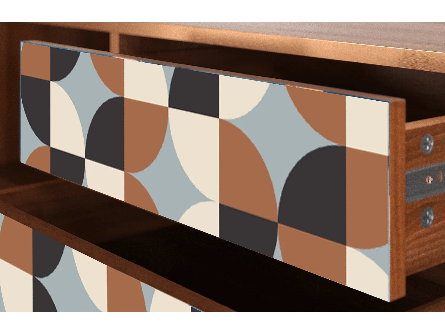 Meuble TV - 170х59х48 cm - T4 - Brown Sensation, Noyer