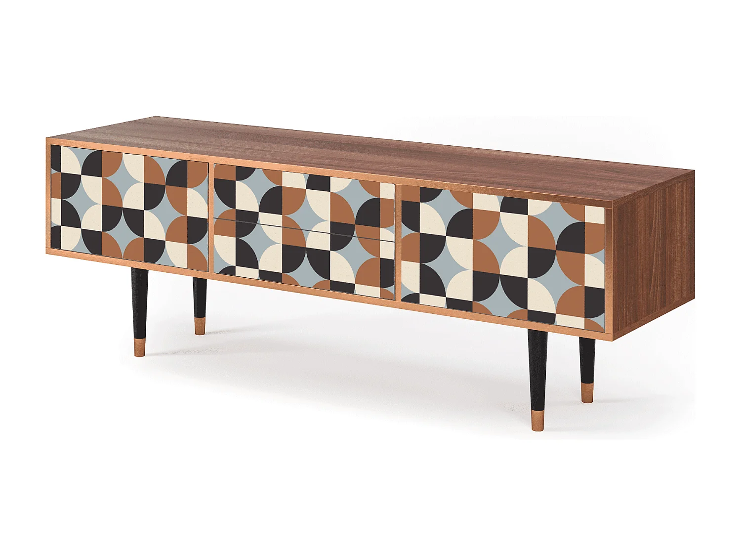 TV-Möbel - 170х59х48 cm - T4 - Brown Sensation, Walnuss