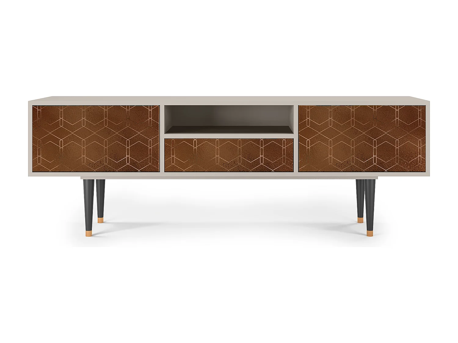 Mobile TV - 170х59х41 cm - T6 - Chocolate Bar, Sabbia